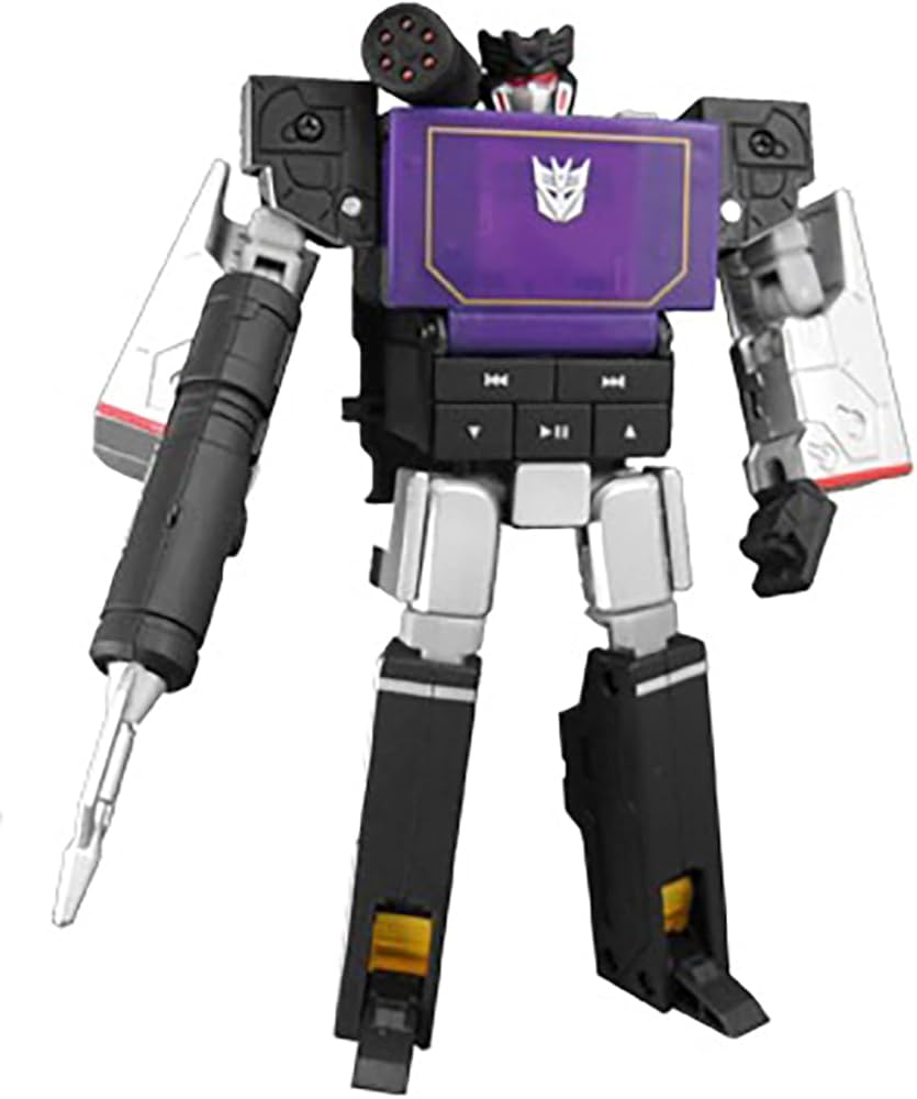 Amazon | TRANSFORMERS MUSIC LABEL SOUNDWAVE playing audio player
