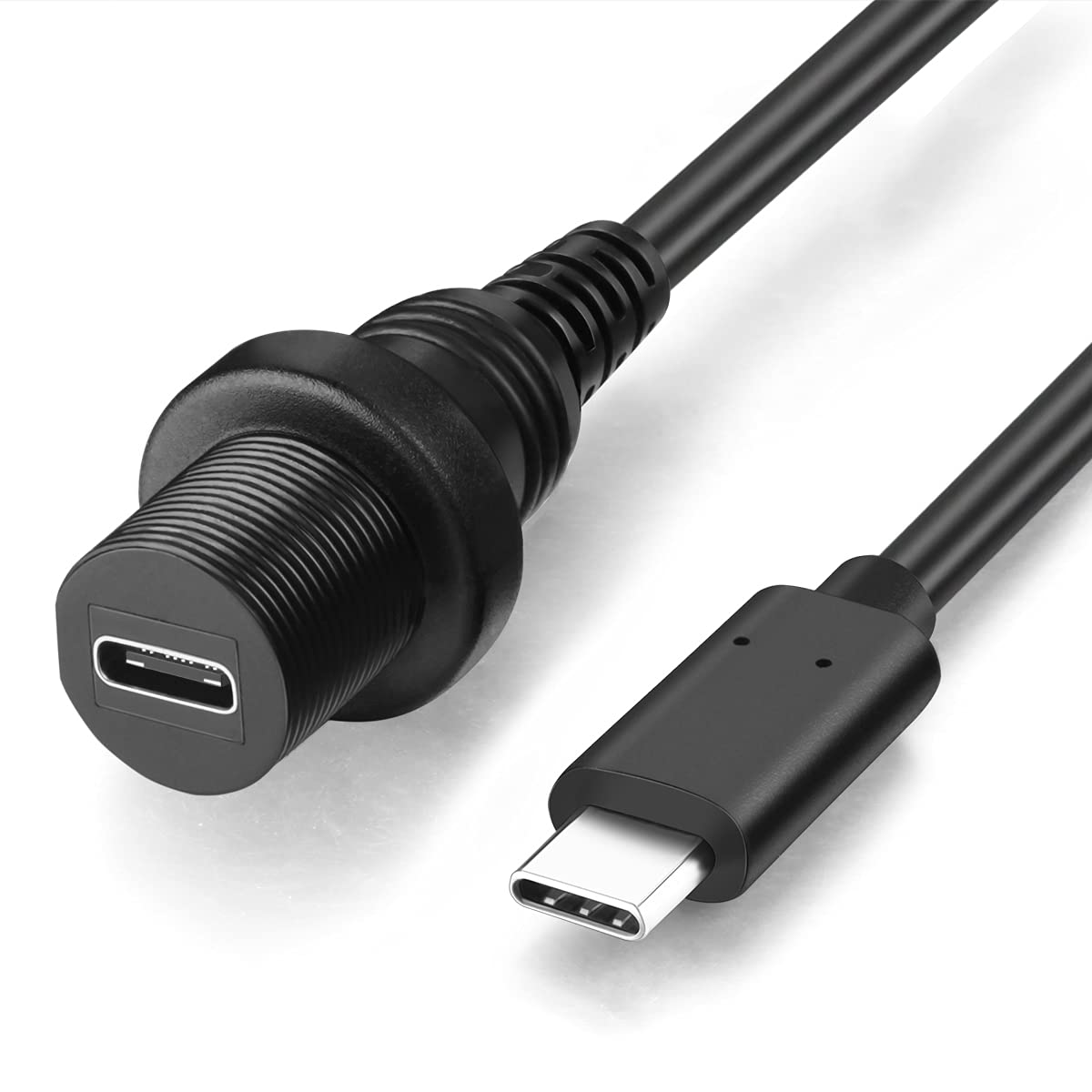 Amazon.co.jp: OBVIS USB Type C 3.1 オス-メス フラッシュマウント