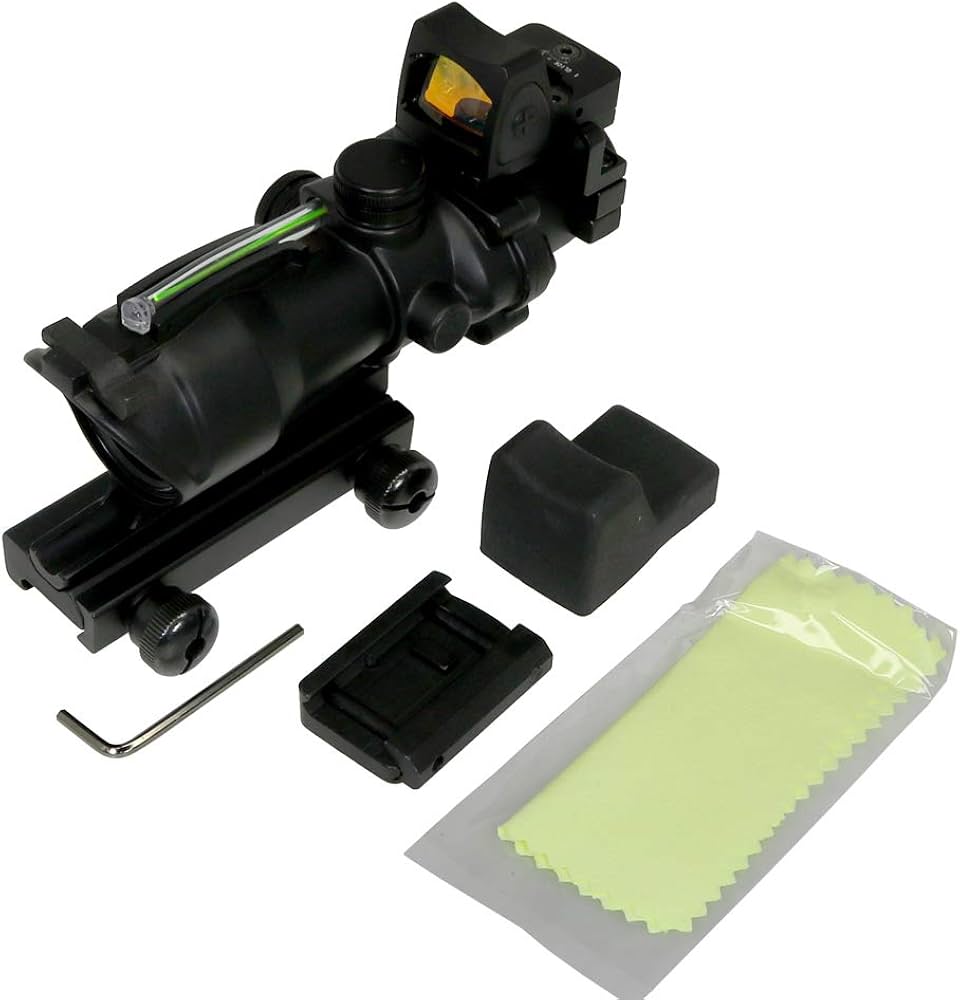 Amazon.co.jp: OP ACOGタイプ ドットサイト V8(集光ファイバー式