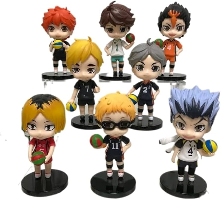 Amazon | ハイキュー!! フィギュア 8体セット [並行輸入品