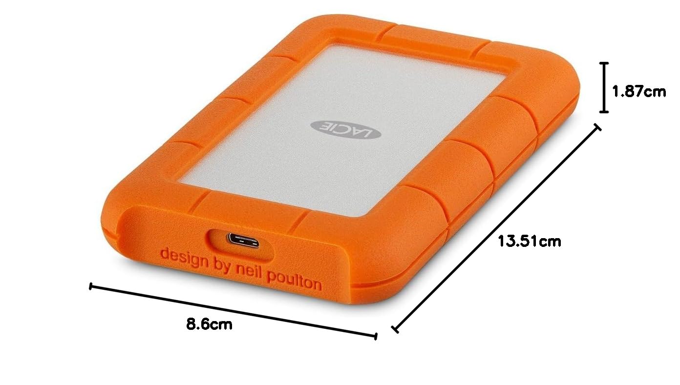 Amazon | LaCie ラシー ポータブルHDD ハードディスク 2TB Rugged Mini