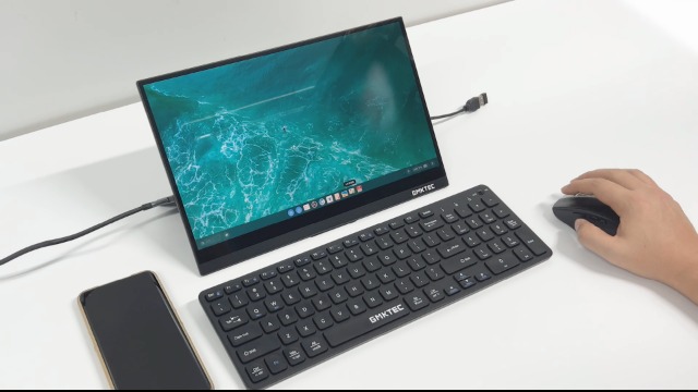 Amazon.co.jp: モバイルモニター 4k 14インチ GMKtec モバイル