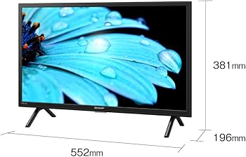 Amazon | シャープ(SHARP) 24V型 液晶 テレビ アクオス 2T-C24EF1