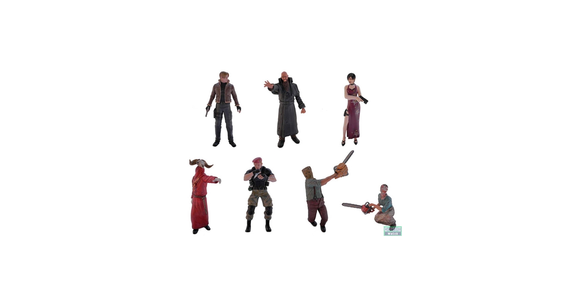 Amazon.co.jp: バイオハザード4 コレクションフィギュアI 7種セット 内