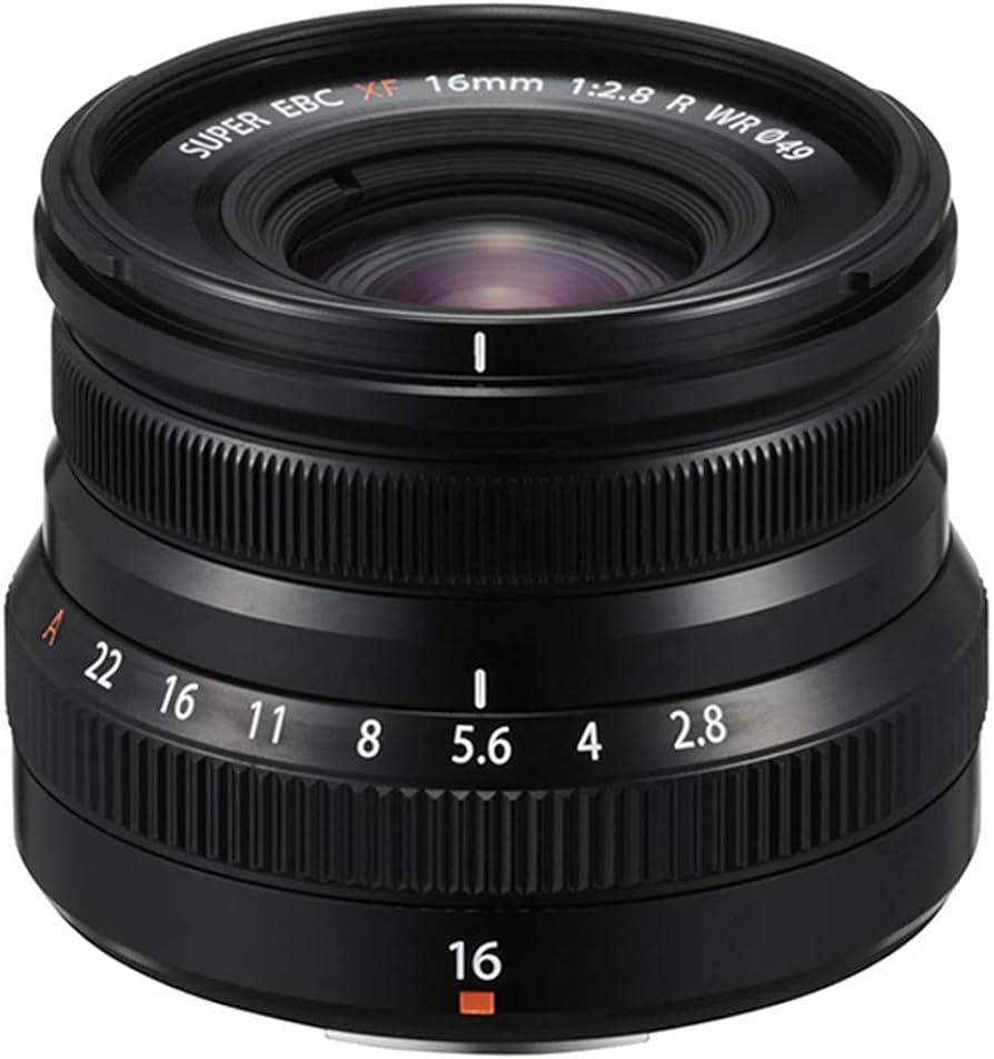 Amazon.com : Fujifilm Fujinon XF16mmF2.8 R WR Lens - Black