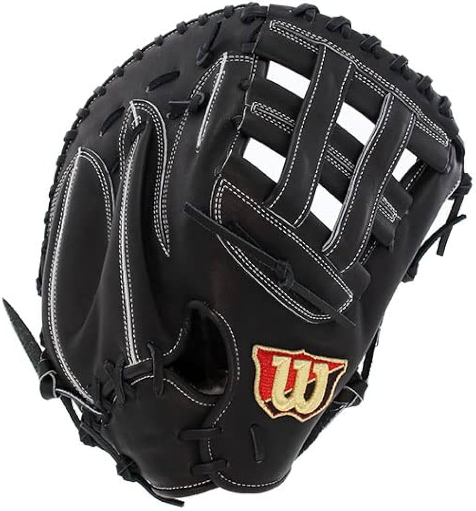 Wilson 硬式ファーストミット 黒 即戦力 Wilson 硬式ファーストミット