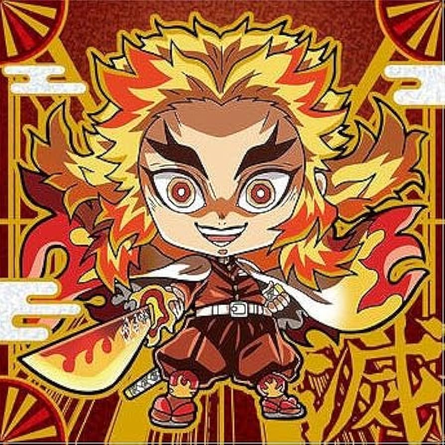 Amazon | にふぉるめーしょん 鬼滅の刃ディフォルメシールウエハース