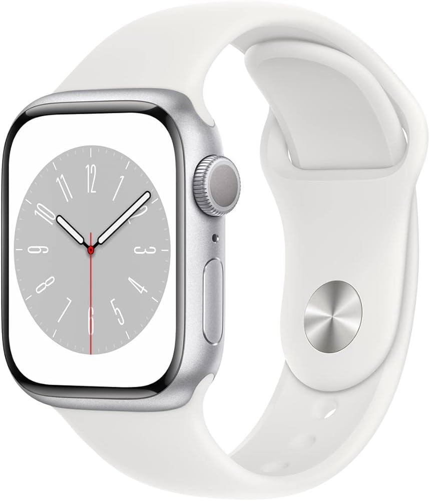 Amazon.com: Apple Watch Series 8 [GPS, 41mm] - Silver Aluminum