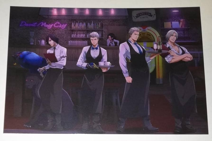 デビルメイクライ ネロ ポストカード 特典 カプコンカフェ 4弾 デビル