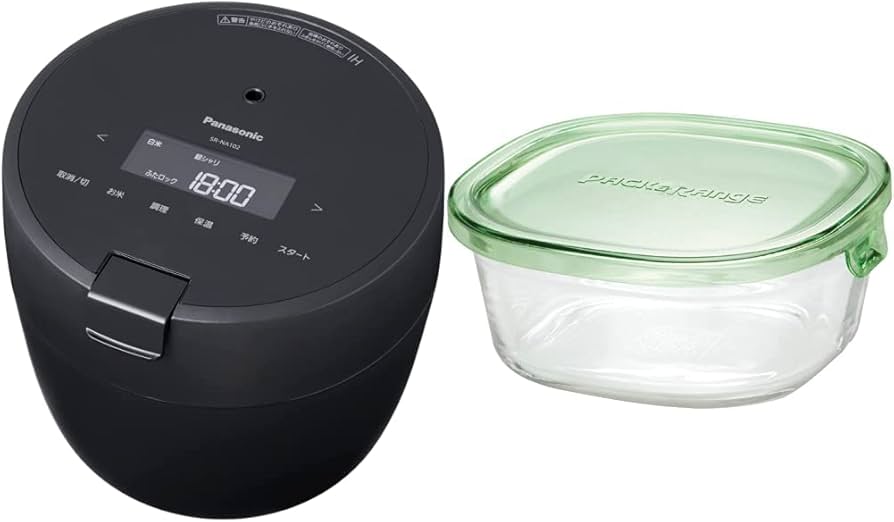 Amazon | 【セット】パナソニック 炊飯器 5合 圧力IH コンパクトサイズ