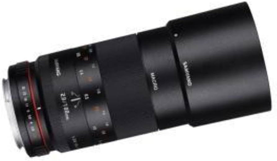 Amazon.com : Samyang 100mm F2.8 ED UMC Full Frame Telephoto Macro
