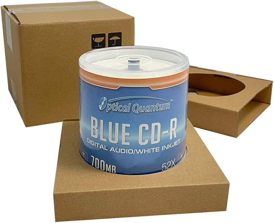 Amazon.com: Optical Quantum Digital Audio Music 700MB 52x Blue AZO