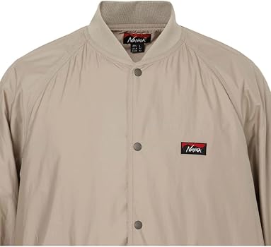 Amazon | Nanga(ナンガ) RIB COLLAR COACH JACKET (リブカラーコーチ