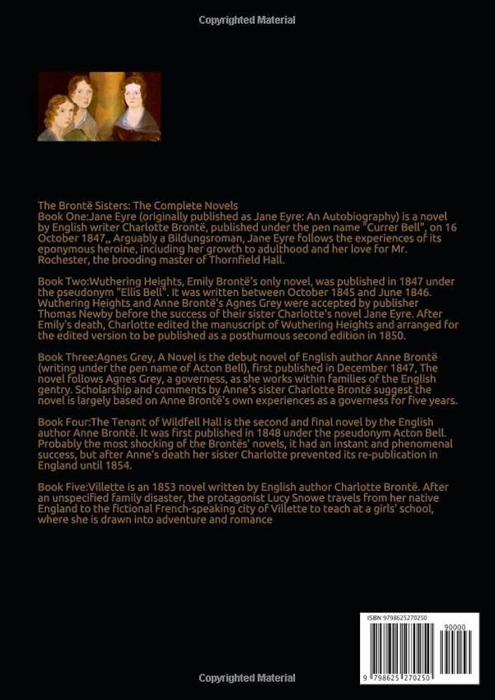 The Bronte Collection: Jane Eyre, Wuthering Heights, Agnes Grey