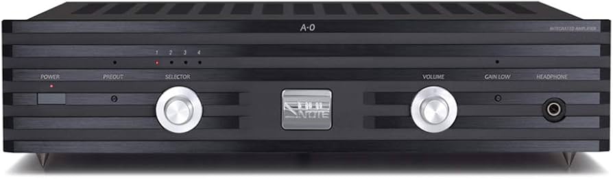 Amazon.co.jp: ソウルノート プリメインアンプ（ブラック）【SOULNOTE