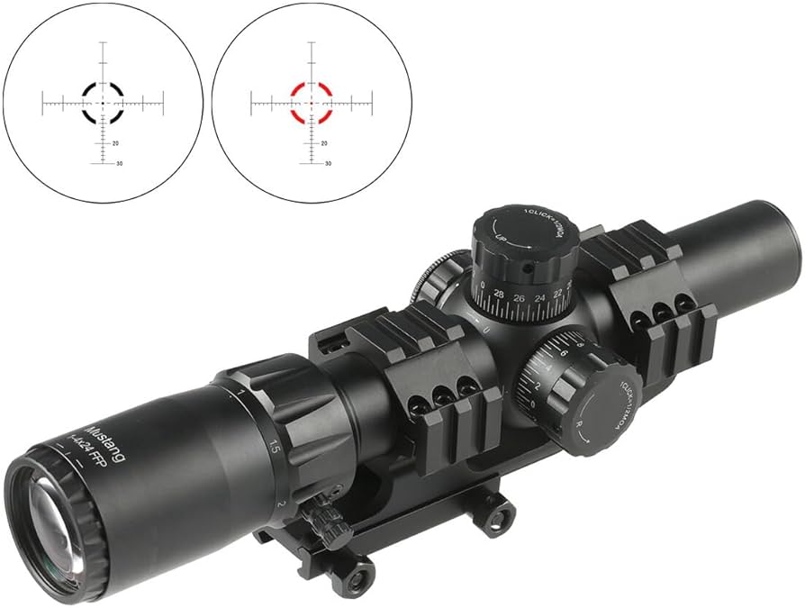 Amazon | ベクターオプティクス Mustang 1-4×24 FFP ショートライフル