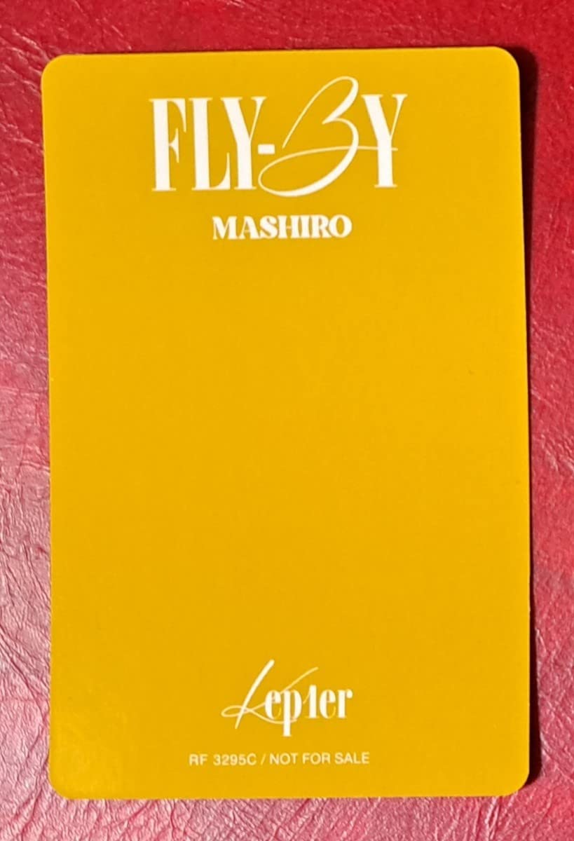 Amazon.co.jp: Kep1er マシロ FLY-BY トレカ 通常盤ver. I do! Do yu