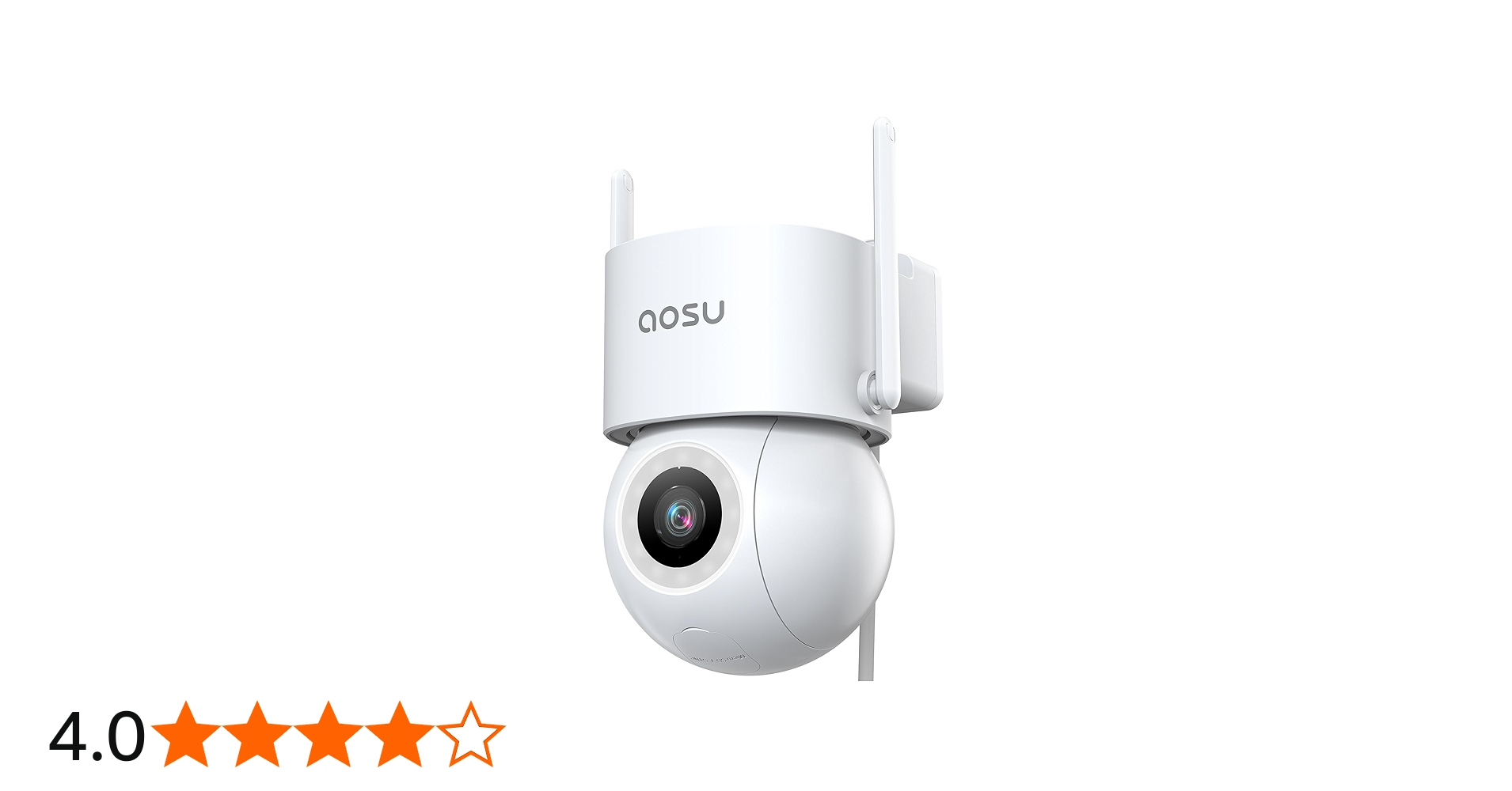 Amazon.co.jp: 【5MP高画素・24時間録画・自動追跡】aosu 防犯カメラ