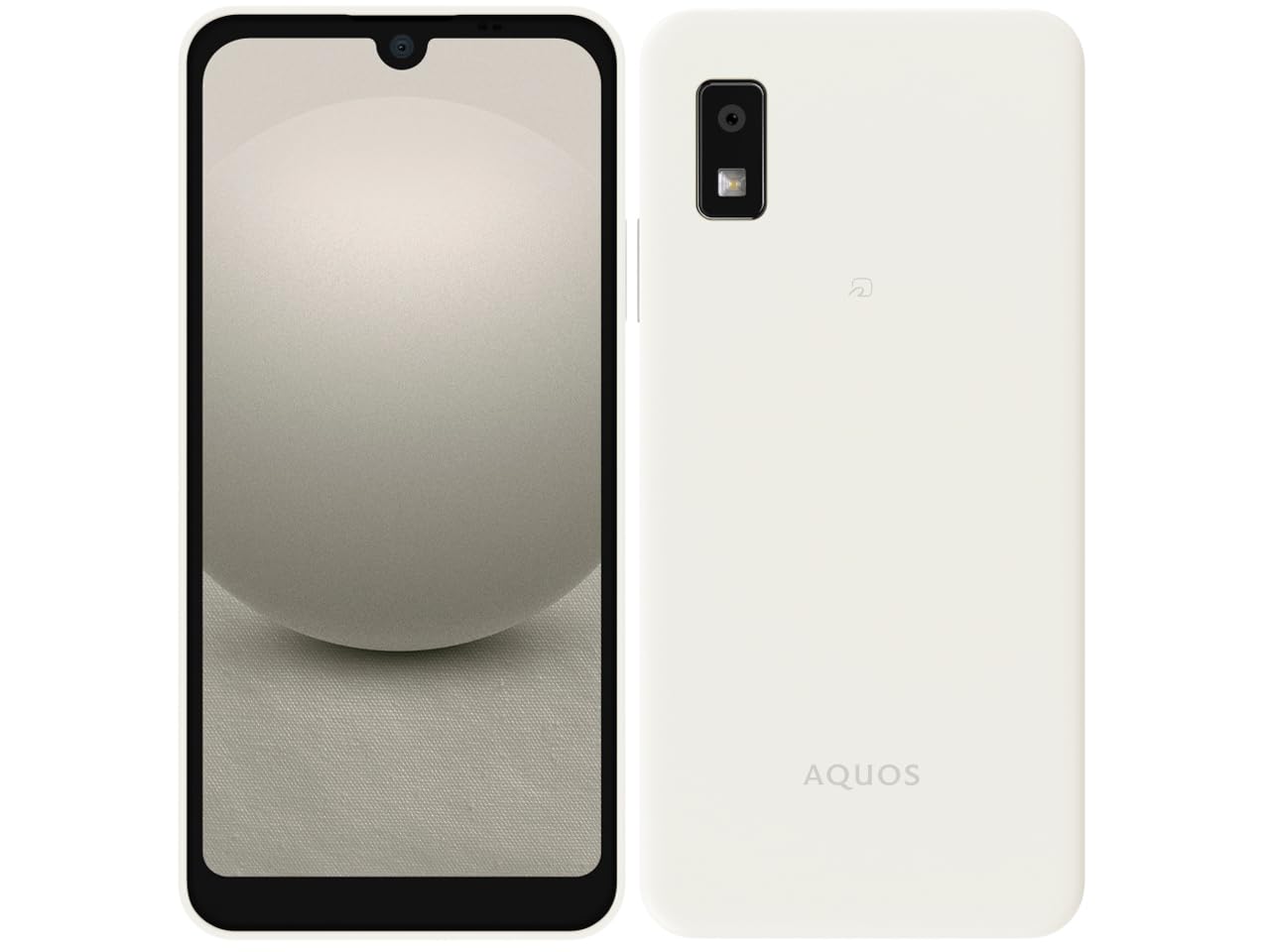 Amazon | SHARP AQUOS wish3 ホワイト SIMフリー版 5.7型 4GB/64GB