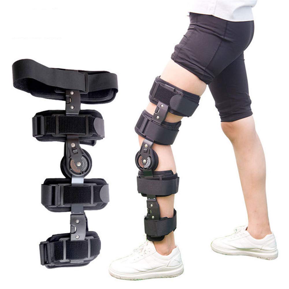 Amazon.co.jp: Saiying 膝装具 ヒンジ 膝ブレース 、付き膝パッド