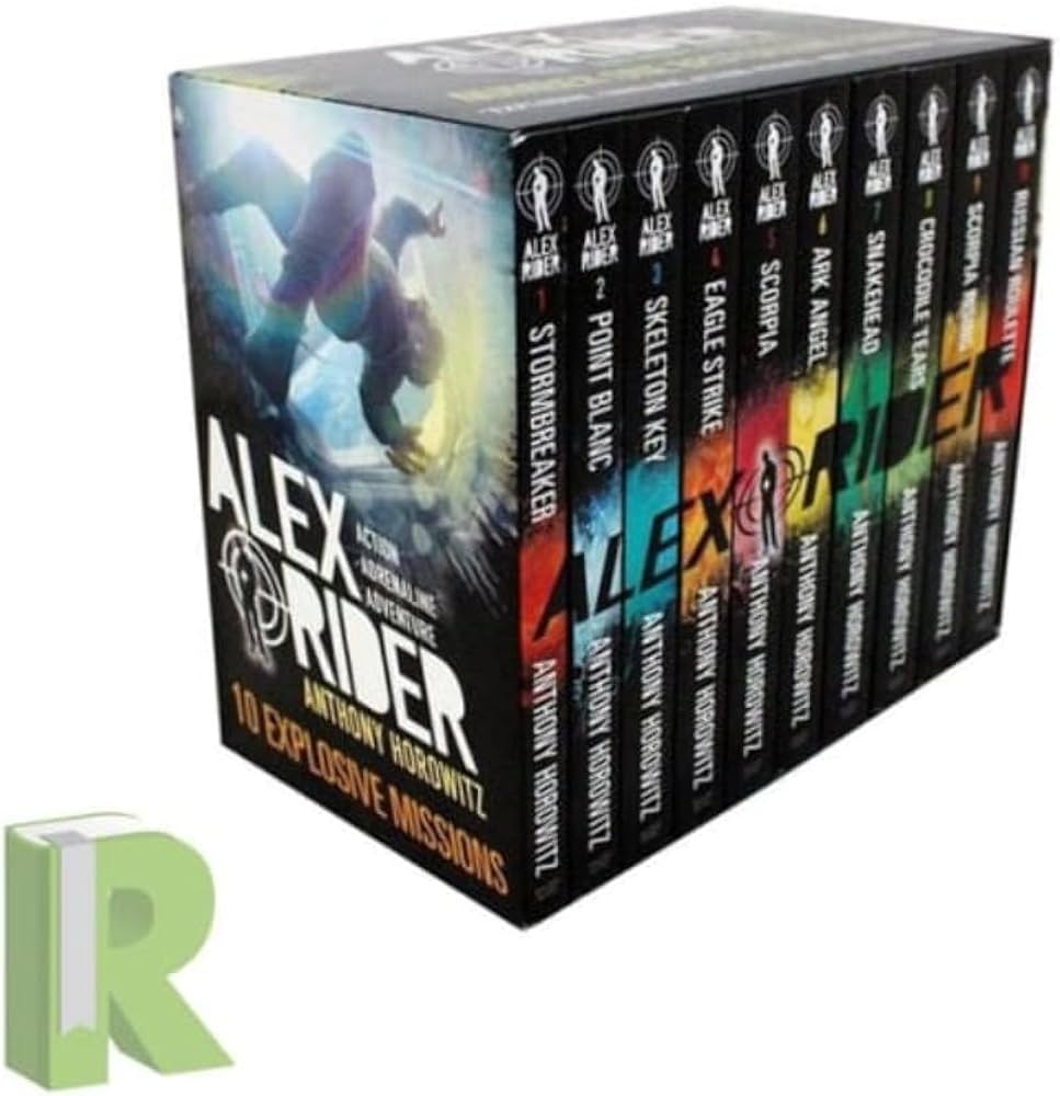 Amazon.com: Alex Rider 10 Books Box Set Complete Collection By