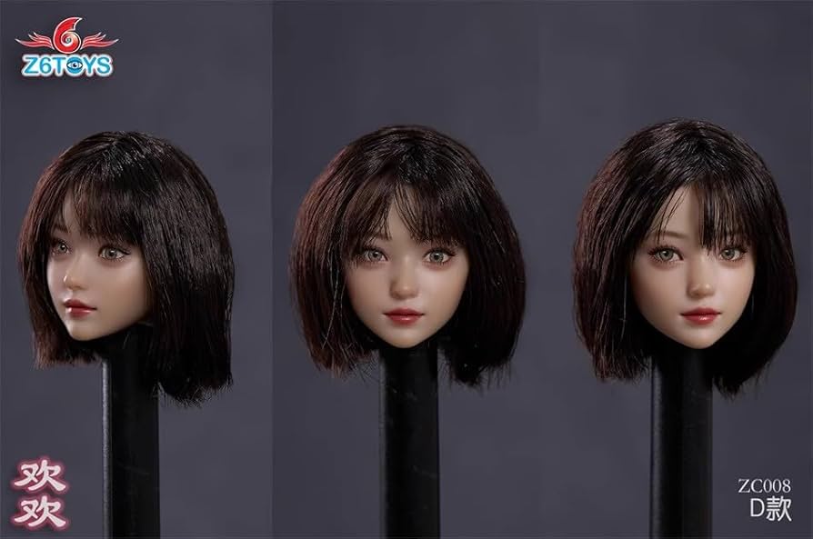 Amazon.co.jp: Z6TOYS 1/6 美少女 眼球可動 アクションフィギュア用