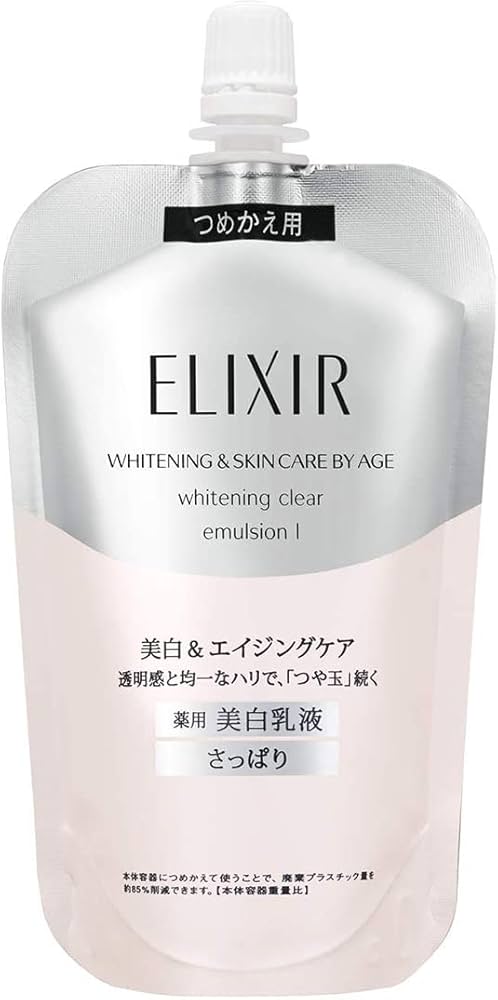 Amazon | エリクシール ホワイト クリアエマルジョン T 1 (つめかえ用