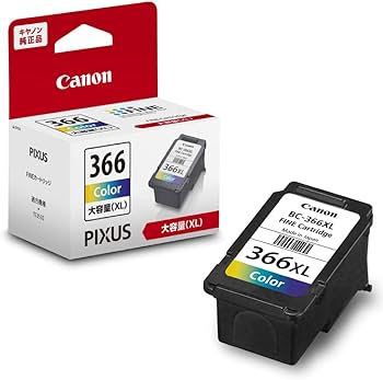 Amazon.co.jp: キヤノン Canon 純正 インクカートリッジ BC-366XL 3色
