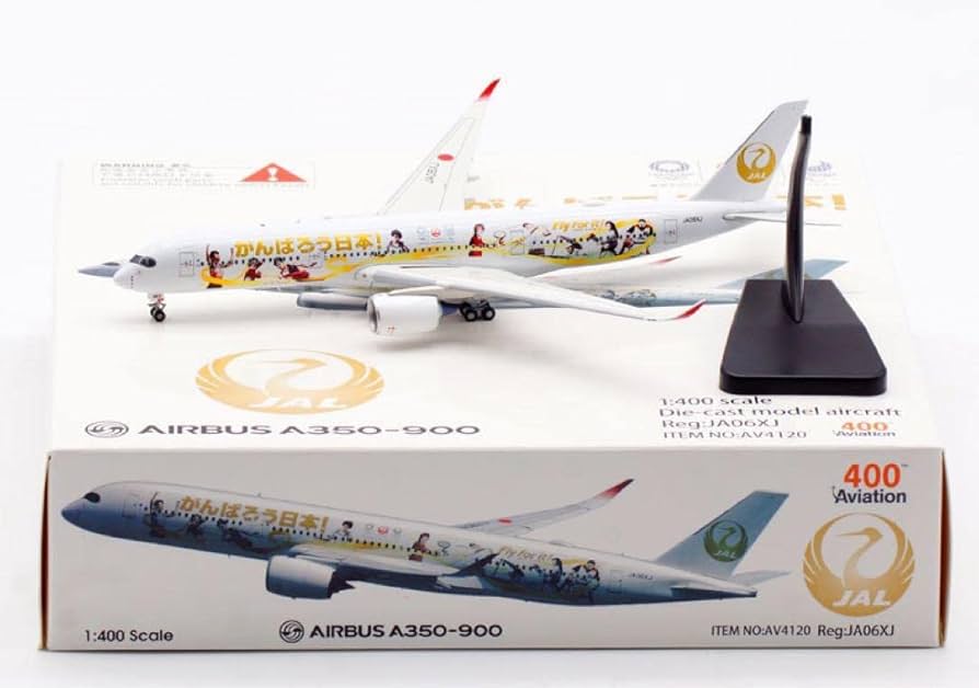 Amazon.co.jp: JAL A350-900 JA06XJ Aviation 1400 : おもちゃ