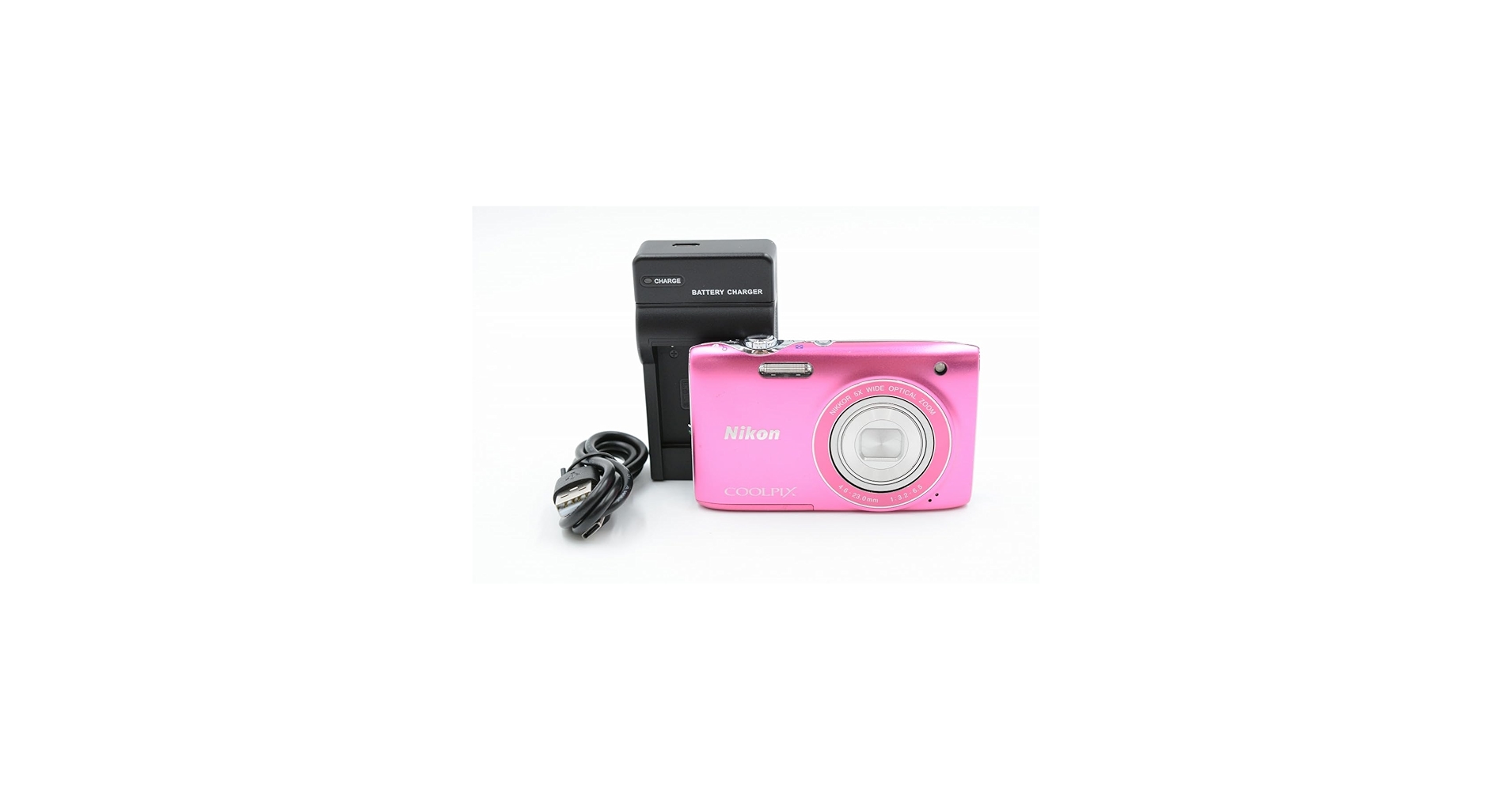 Amazon.com : Nikon COOLPIX S3100 14 MP Digital Camera with 5x