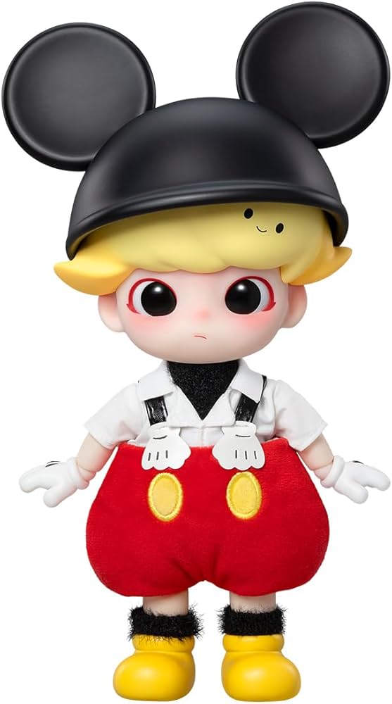 Amazon.co.jp: POP MART DIMOO MICKEY 1/8 アクションフィギュア
