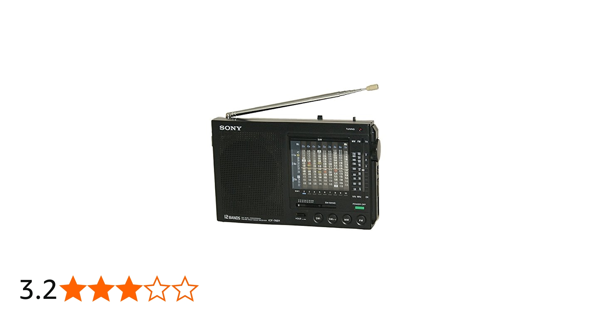 Amazon.co.jp: Sony ICF-7601 High Performance Portable Receiver (FM