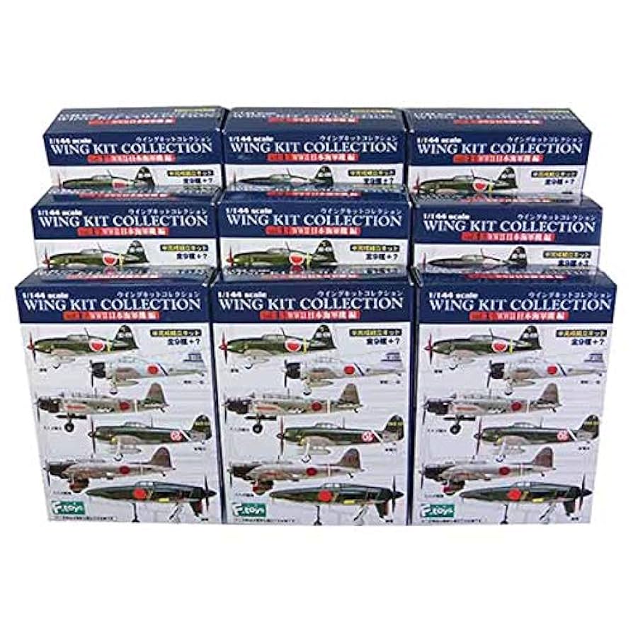 複葉機コレクション 【F-TOYS】9機セット 複葉機コレクション 【F