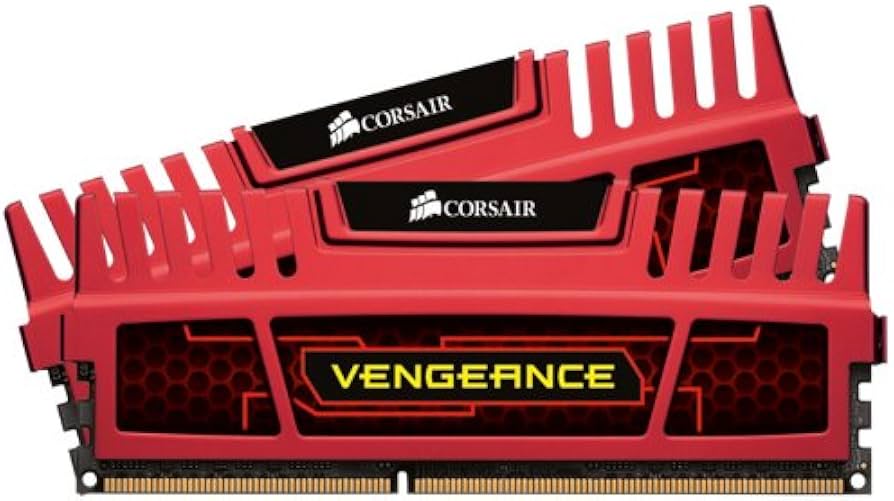 CORSAIR VENGEANCE DDR3 メモリー レッド 8G x 2 Corsair Vengeance