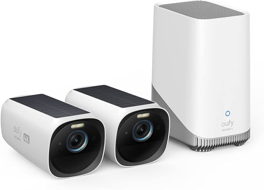 Amazon.com : eufy Security S330 eufyCam 3 2-Cam Kit, Security