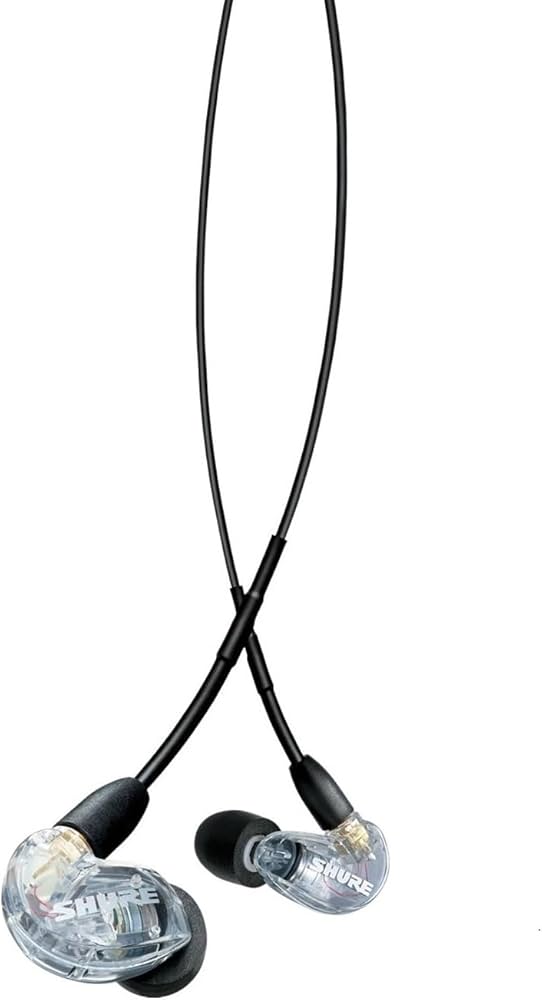 Amazon.com: Shure AONIC 215 Wired Sound Isolating Earbuds, Clear