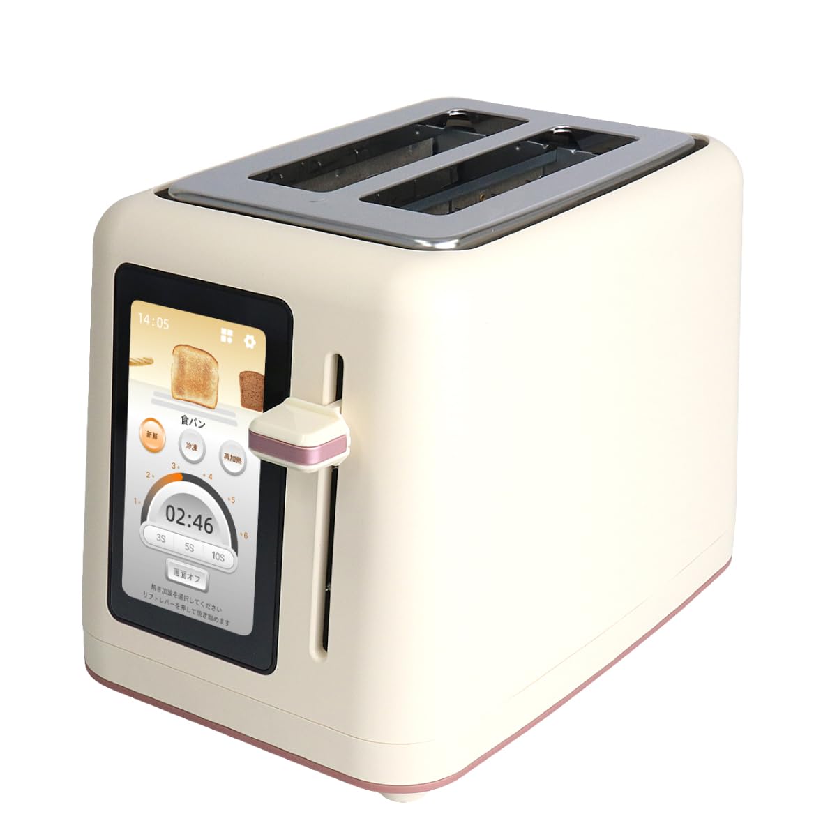 Amazon | TOASTY タッチパネル式 ポップアップトースター ｜ 簡単操作