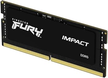 Kingston Fury Impact 16 GB (2 x 8 GB) 4800MT/S DDR5 CL38 SODIMM