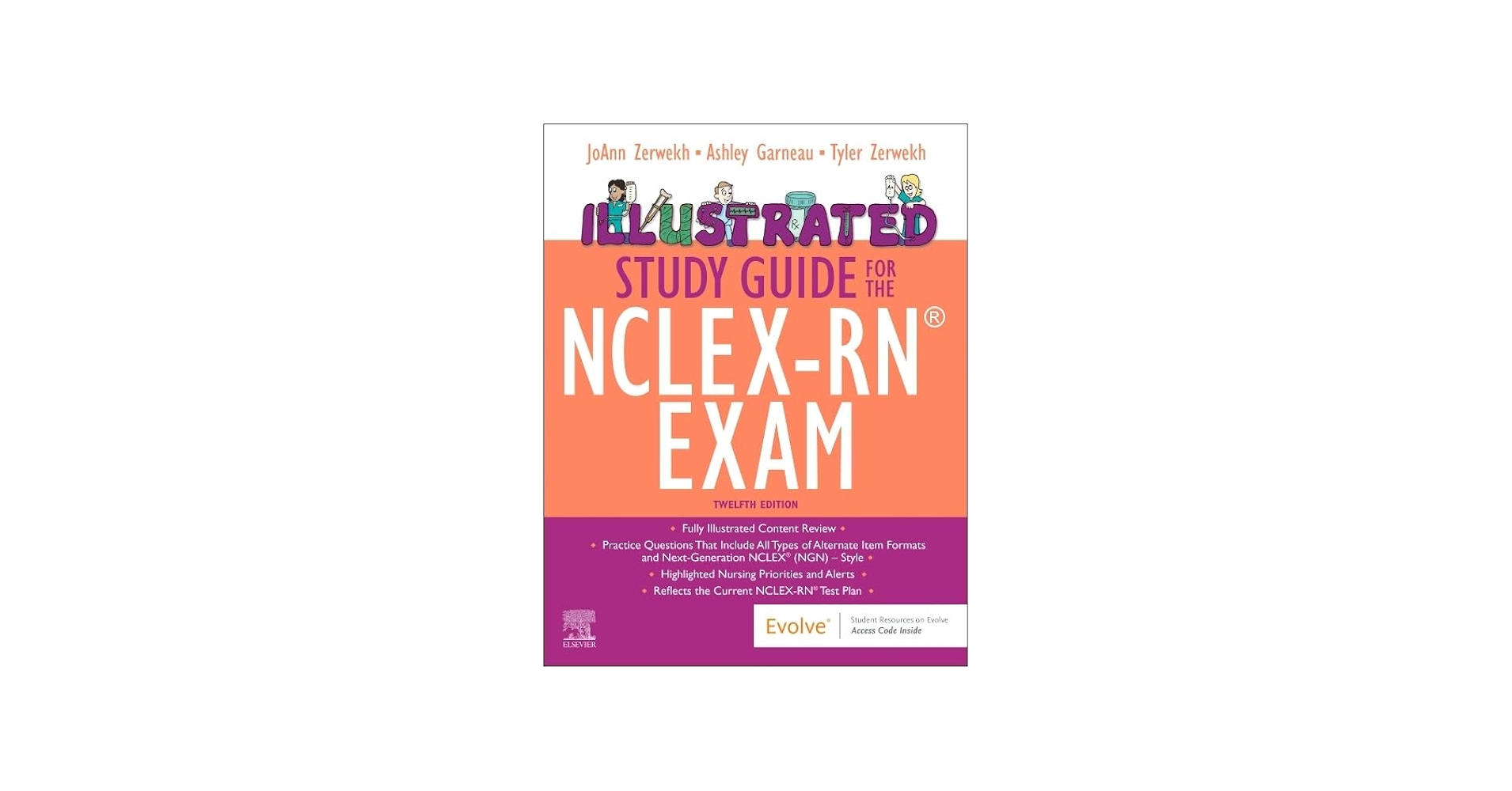 Illustrated Study Guide for the NCLEX-RN® Exam: 9780443250026