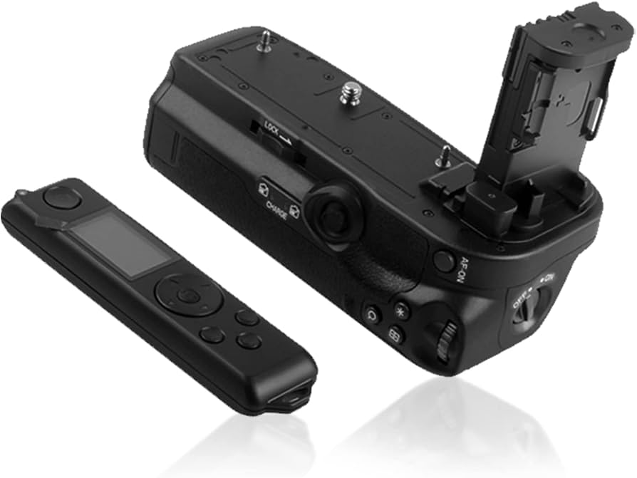 Amazon | Raeisusp BG-R10 縦型バッテリーグリップ と 2.4Gワイヤレス