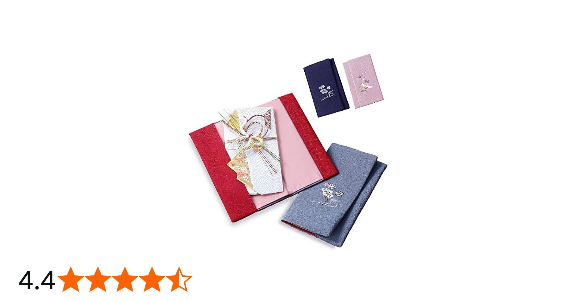Amazon｜袱紗 リバーシブル (エンジ×グレー) 慶弔両用【刺繍入り 国産