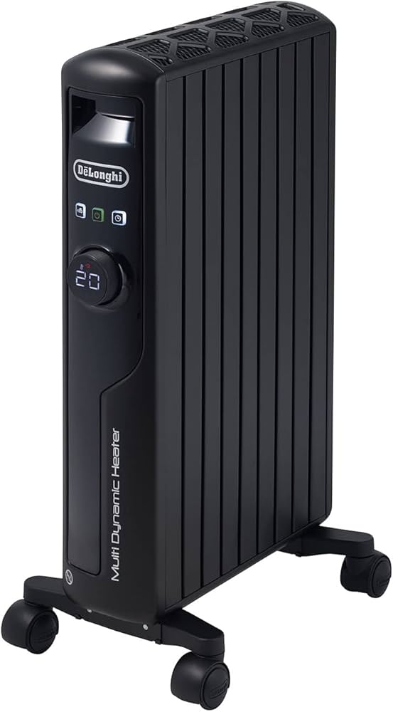 De'Longhi Mini Dynamic Heater ブラック DeLonghi ミニダイナミック