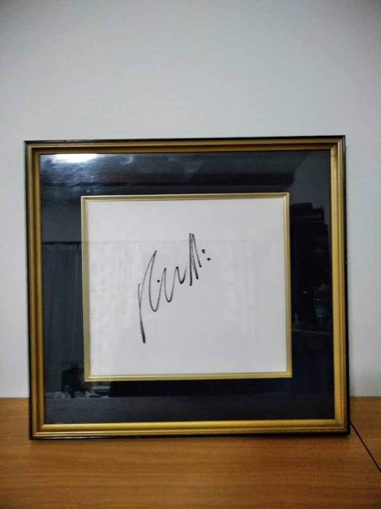 ヒクソン・グレイシー 直筆サイン色紙 【公式通販】