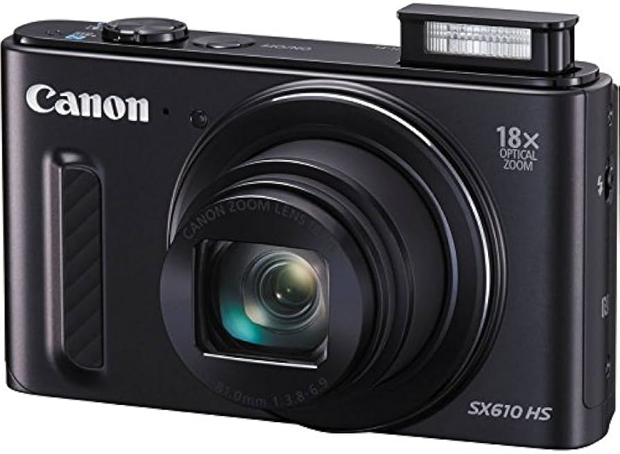 Amazon.com : Canon PowerShot SX610 HS - Wi-Fi Enabled (Black