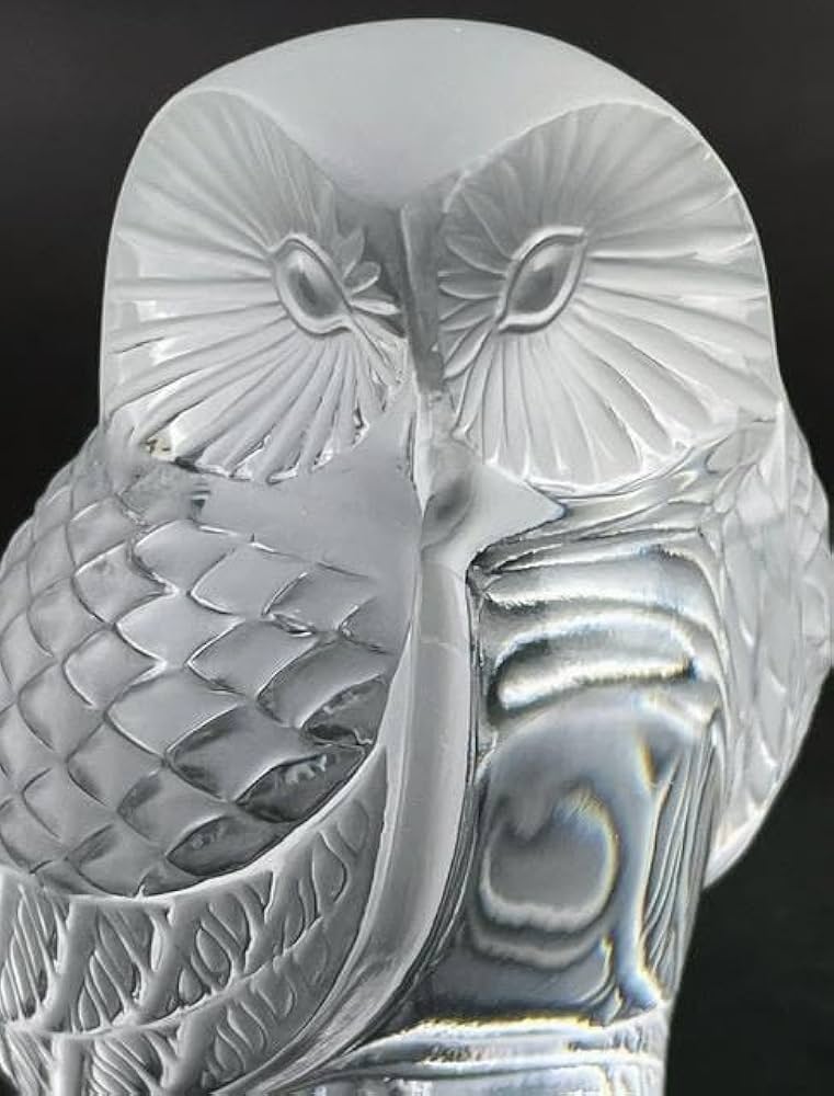 Amazon.co.jp: LALIQUE ラリック フクロウ 梟 ペーパーウェイト