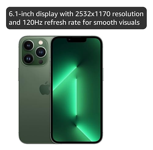 Amazon.com: Apple iPhone 13 Pro, 256GB, Alpine Green - Unlocked
