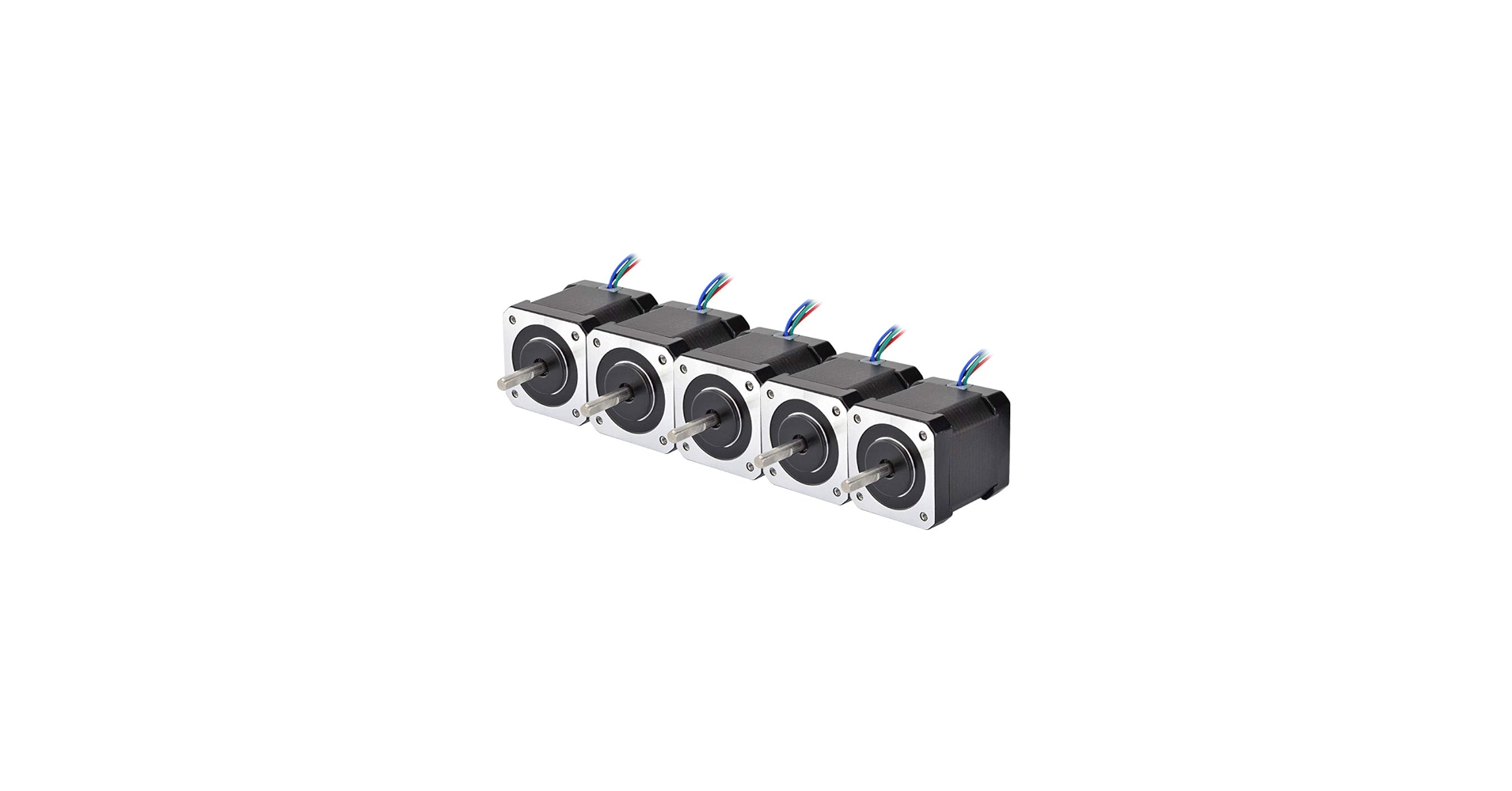 Amazon.com: STEPPERONLINE 5PCS Nema 17 Stepper Motor Bipolar 2A