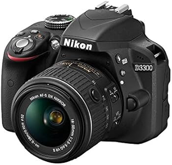 Buy Nikon D3300 24.2MP Digital SLR (Black) + AF-P DX NIKKOR 18