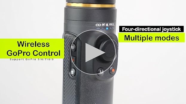 Amazon | INKEE Falcon アクションカメラ用ジンバルスタビライザー