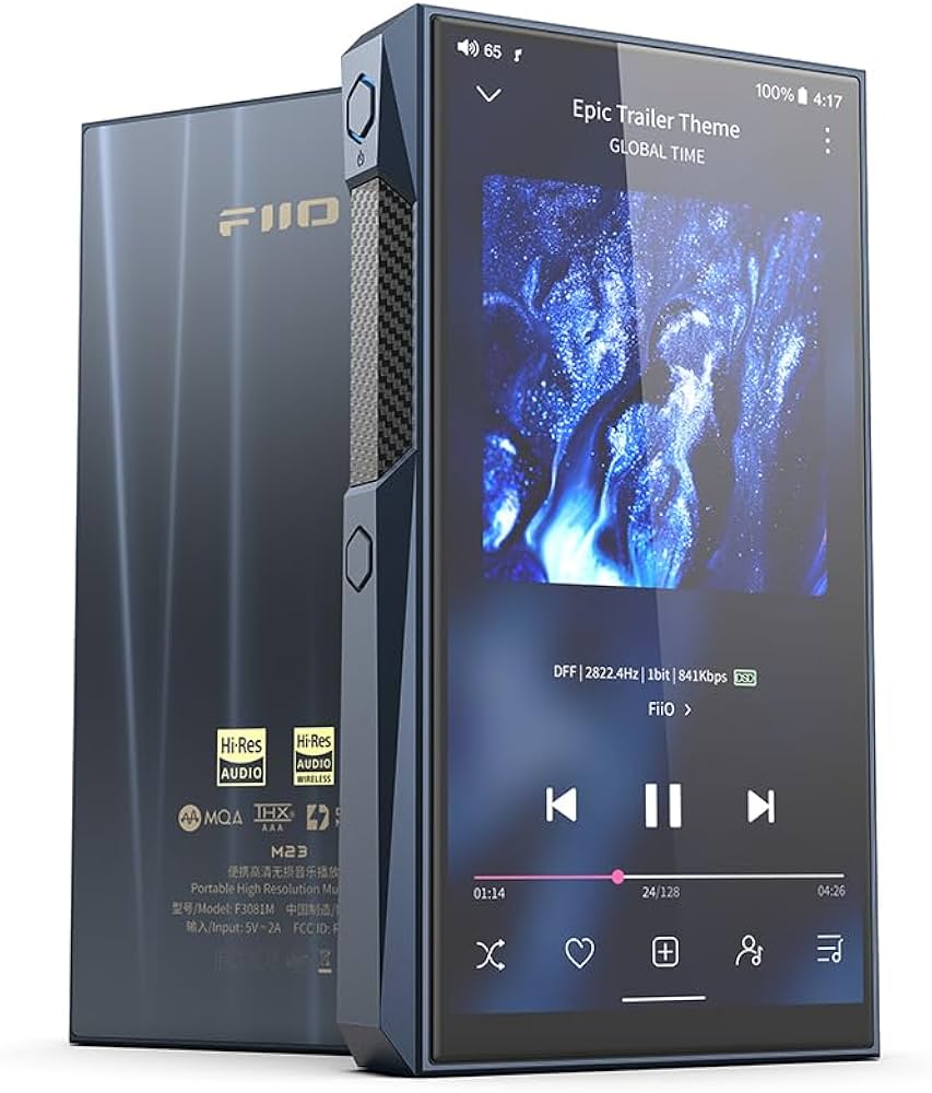 FiiO M23 Portable High Resolution Music Player (Blue) : Amazon.co